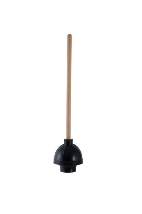 Toilet Plunger - Wooden Handle