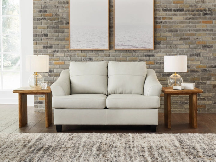 Genoa Leather Loveseat