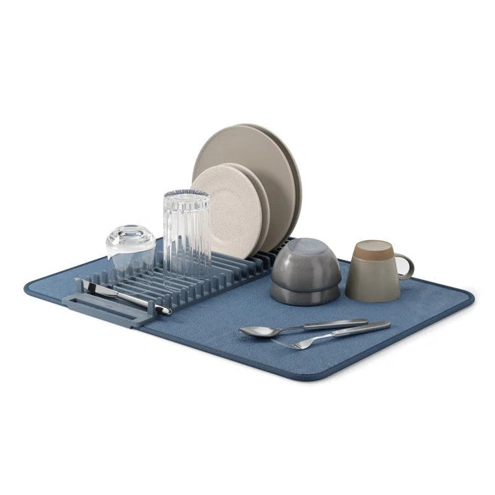 Umbra Udry Dish Drying Rack with Mat
