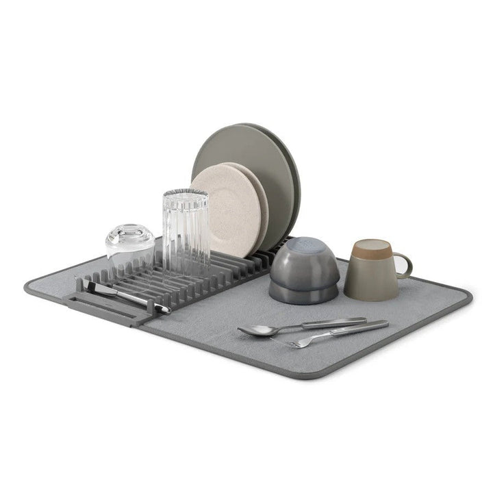 Umbra Udry Dish Drying Rack with Mat