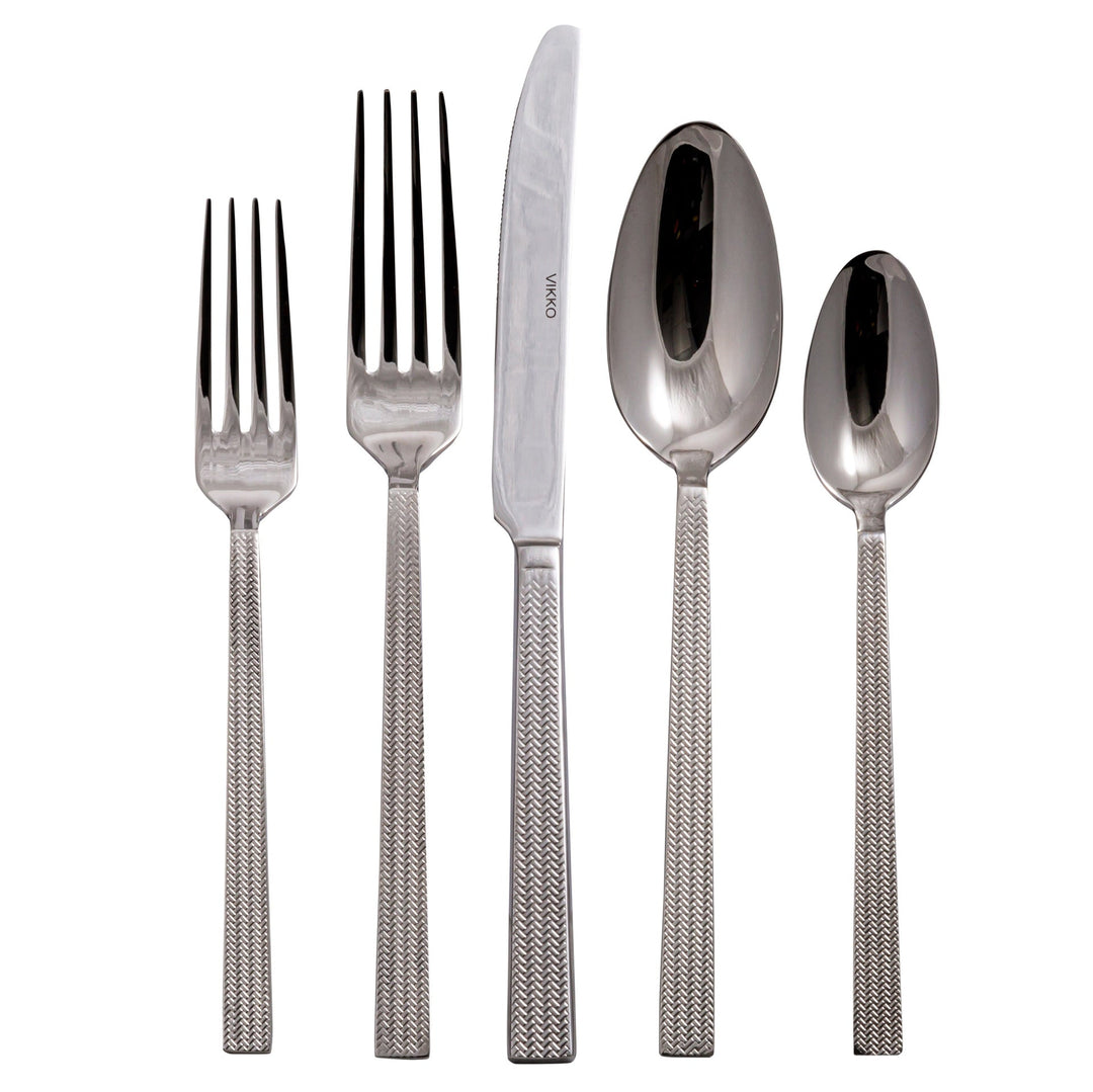 Vikko Crown - Topaz, Mirror SS 18/10, Flatware, 20 Pc Set