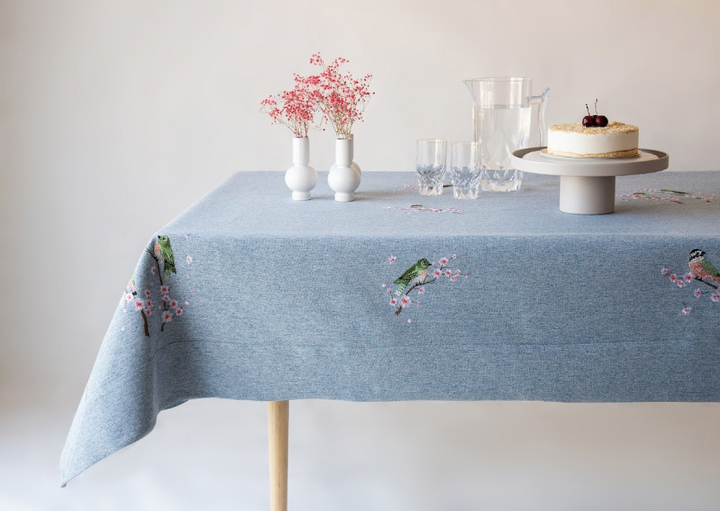 Bird Collection Weekday Tablecloths