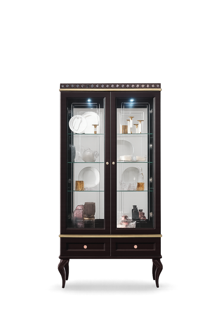 Elizabeth 2 Door Curio
