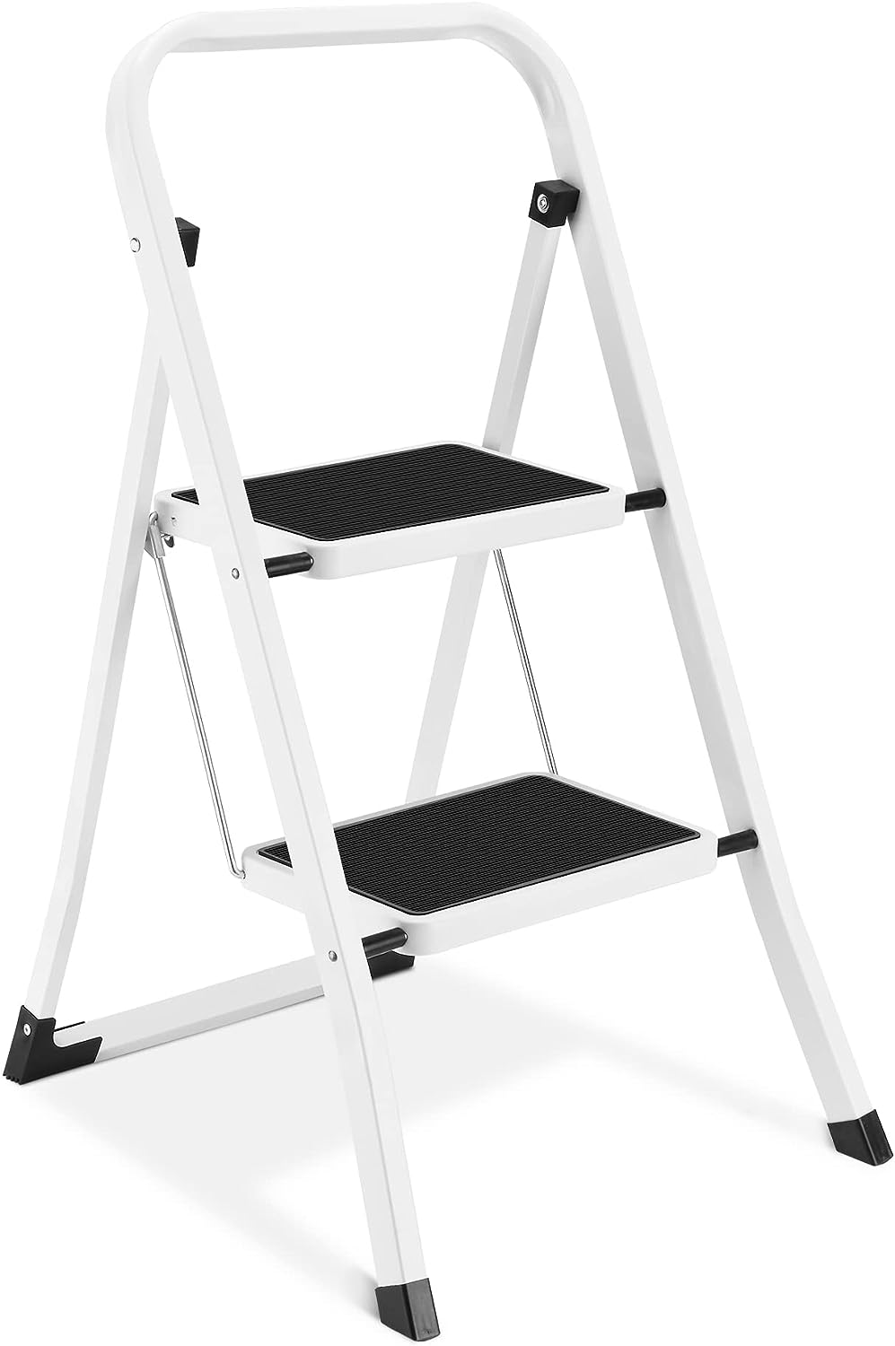 Step Ladder Heavy Duty Black Nonslip