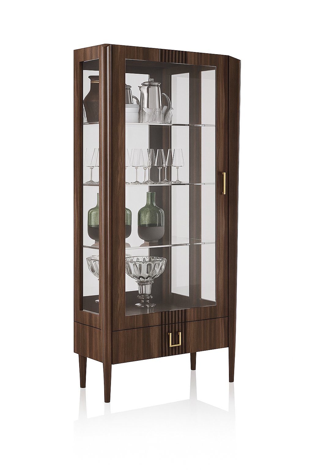 Vintage 1 Door Curio