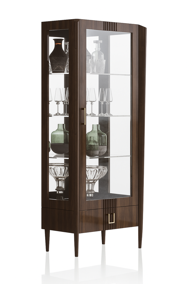 Vintage 1 Door Curio