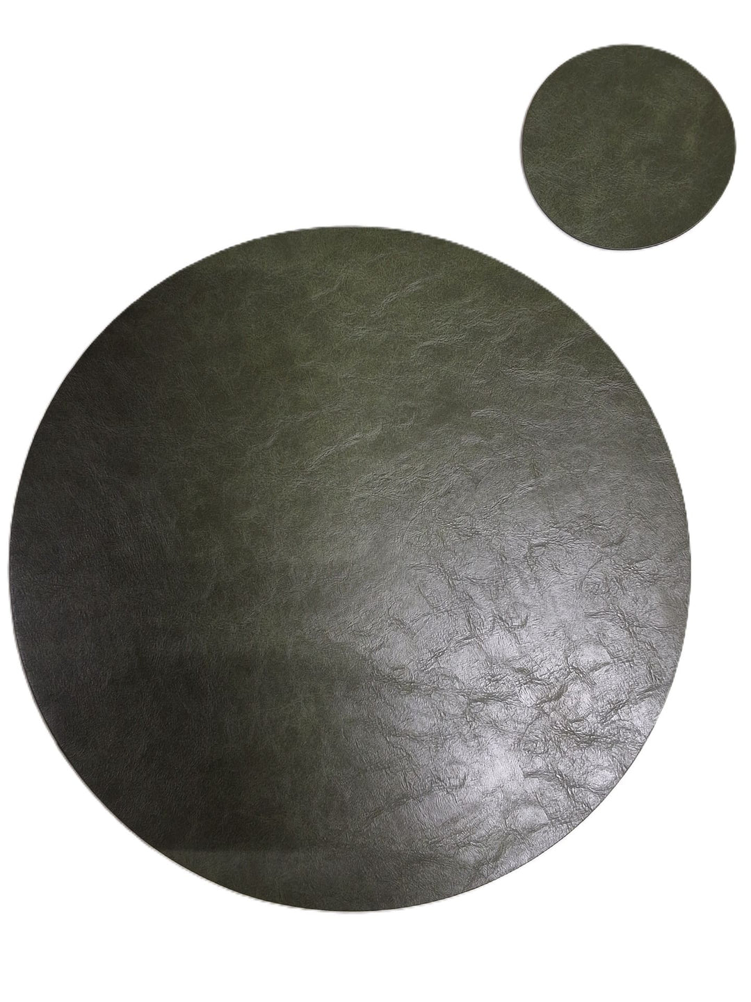 Leather Round Placemat