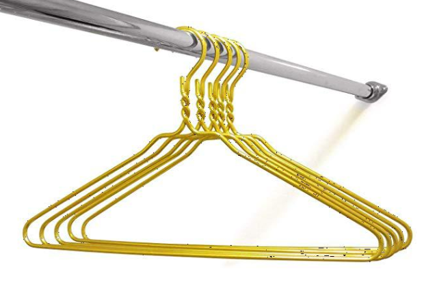 White Wood Hanger