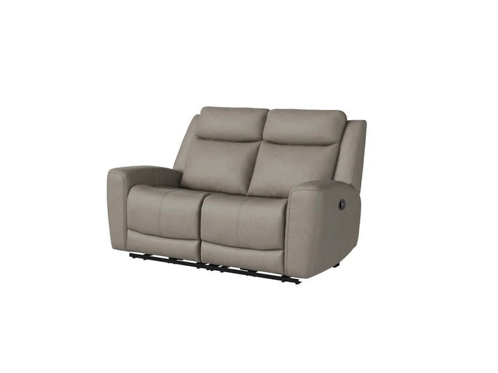 Apstone Manual Reclining Loveseat Fog
