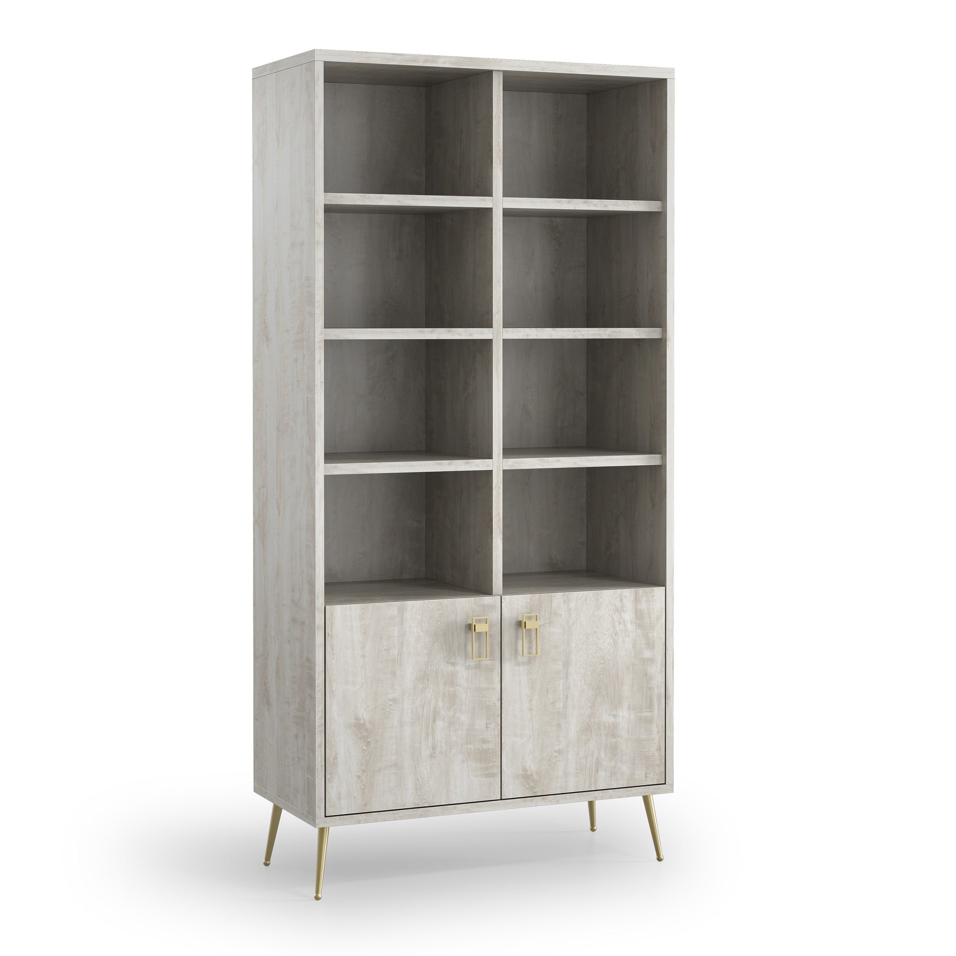 Opal Light 2 Door Bookcase – Apstone.com