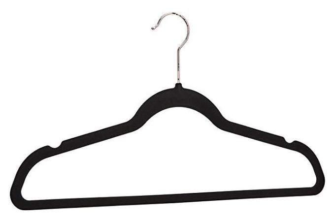 Black Plastic Shirt Hanger