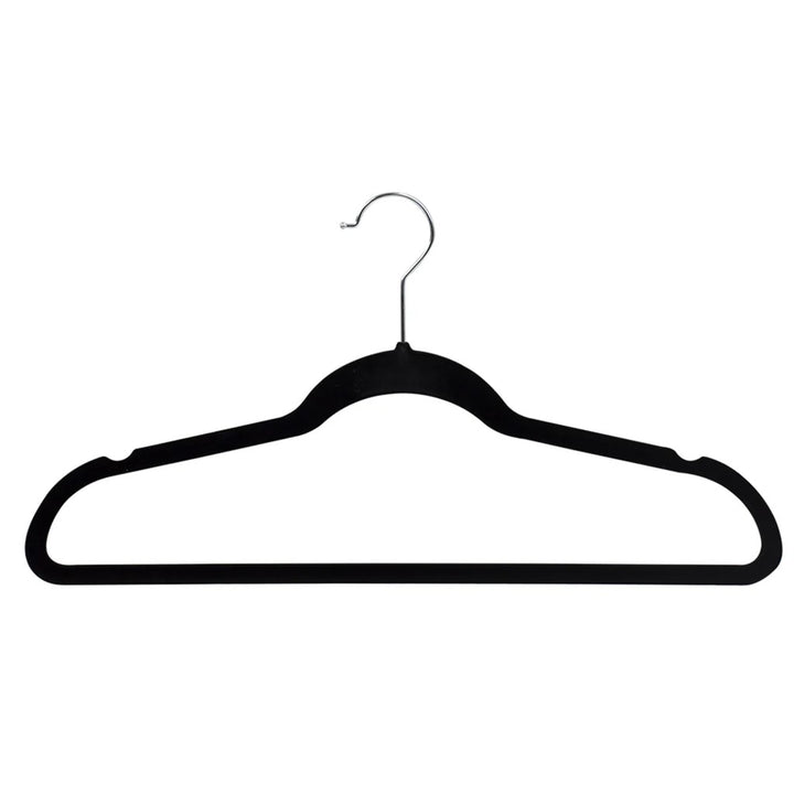 Black Suede Shirt Hanger