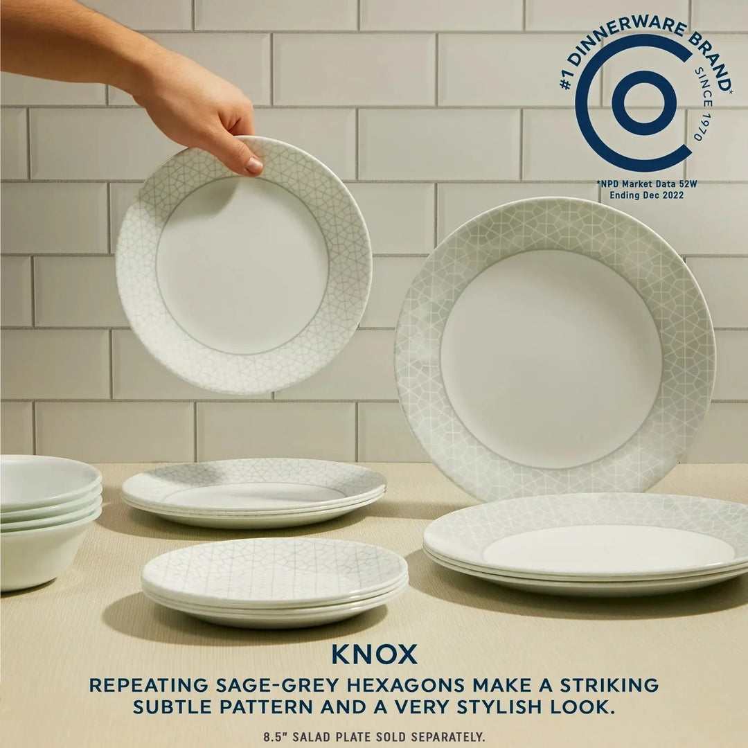 Corelle Dinnerware Knox 12-piece Dinnerware Set, Service for 4