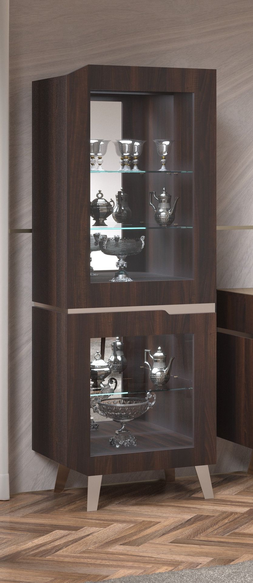 Eva 1 Door Curio