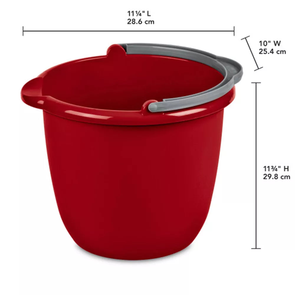 Sterilite 10 Qt. Spout Pail Classic
