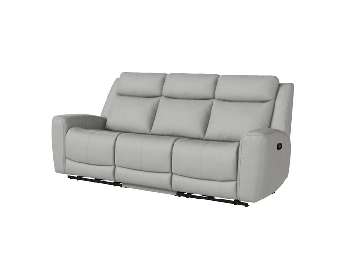 Apstone Manual Reclining Sofa Ivory