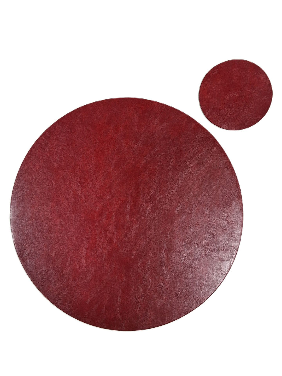 Leather Round Placemat