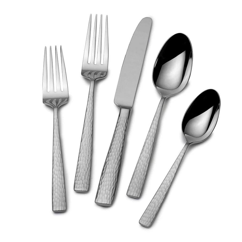 Mikasa Oliver 20-Piece 18/10 Stainless Steel Flatware Set, Service for 4