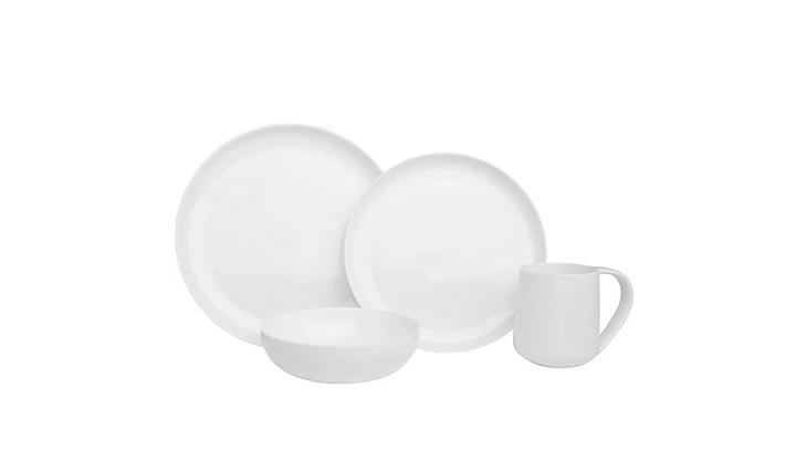 Nevaeh Coupe 16 Piece Dinnerware Set, Service for 4