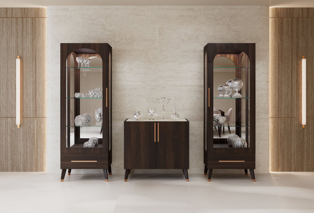 Quartz 1 Door Curio