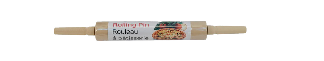 Luciano - Rolling Pin, 2 Handles, Wooden