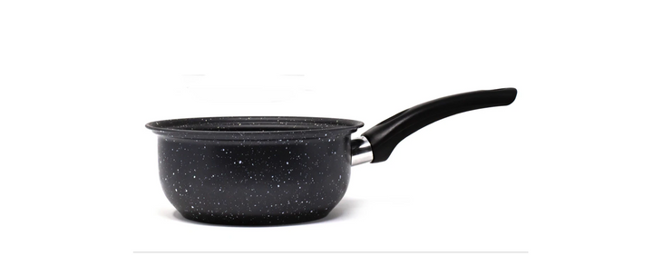 Millvado - Ceramic, Pot, Black, 2.5 qt