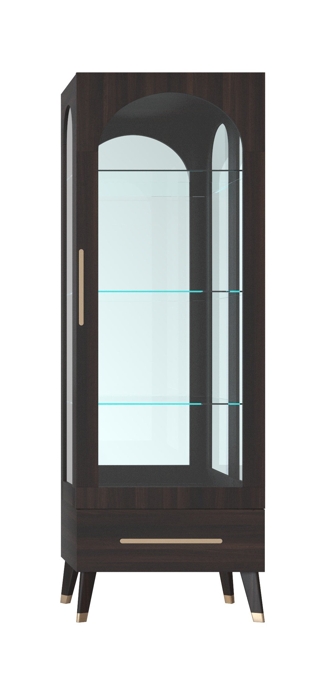 Quartz 1 Door Curio