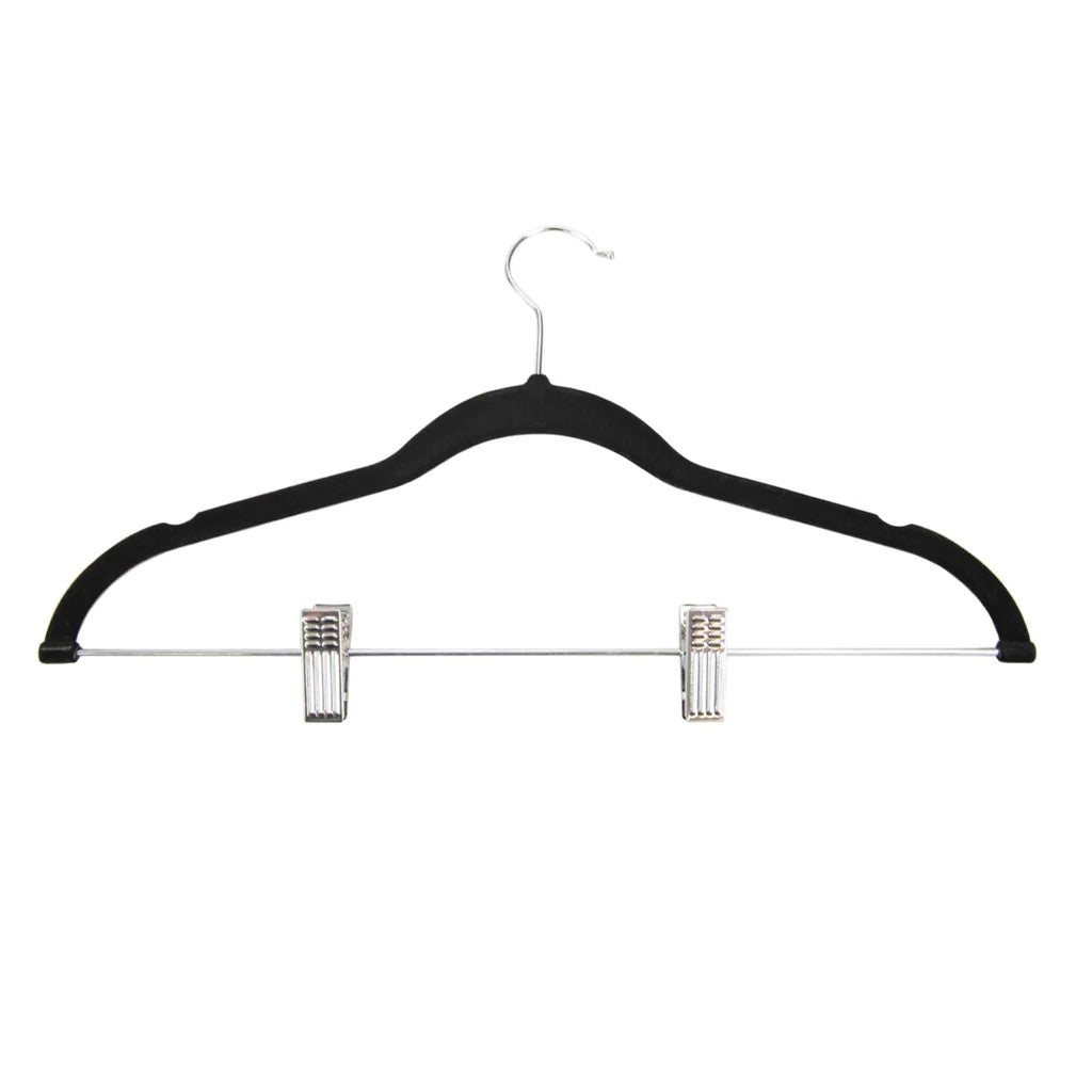 Black Suede Skirt Hanger