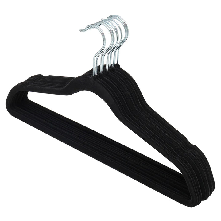 Black Suede Shirt Hanger