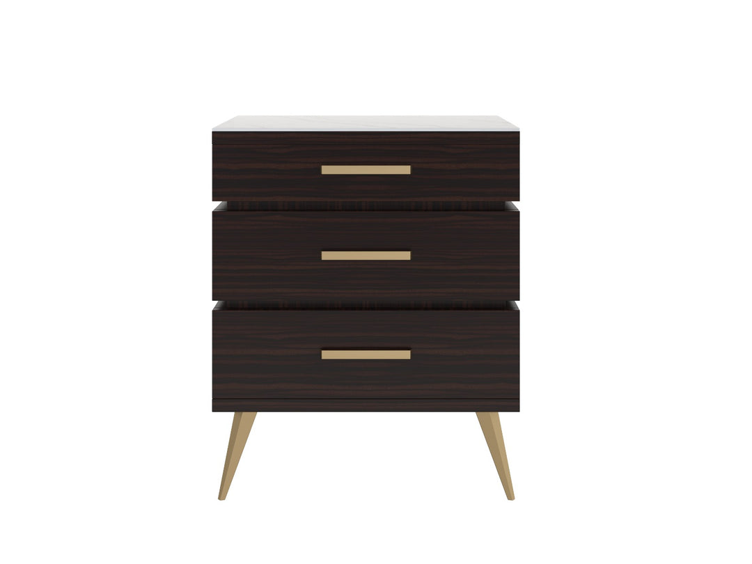 Marquisa Dark Night Table