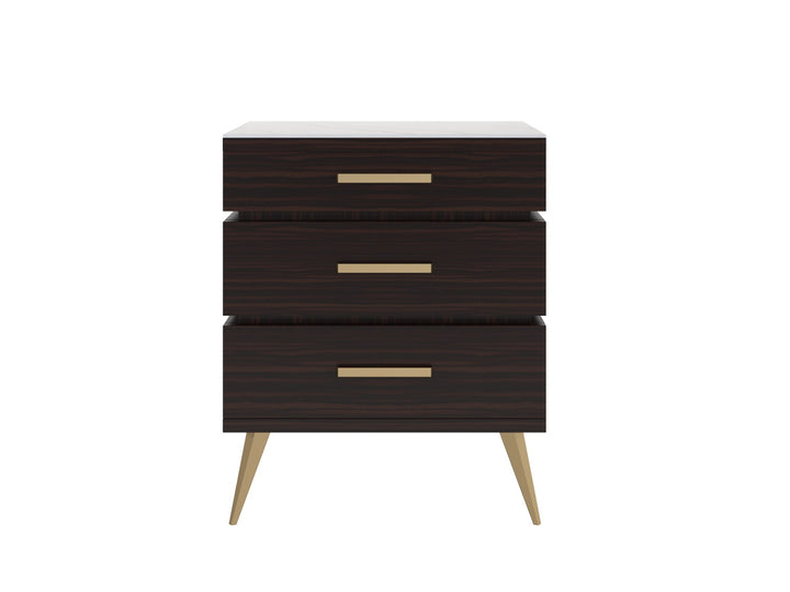 Marquisa Dark Night Table
