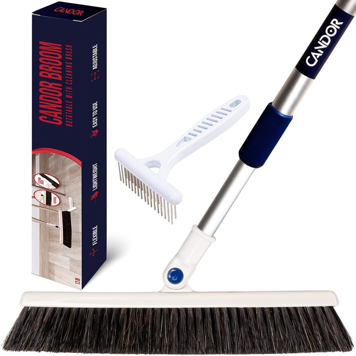 Candor Rotatable Broom 18 In.