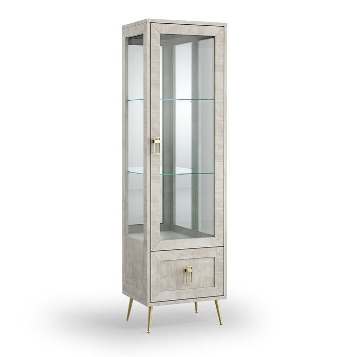 Opal Light 1 Door Curio