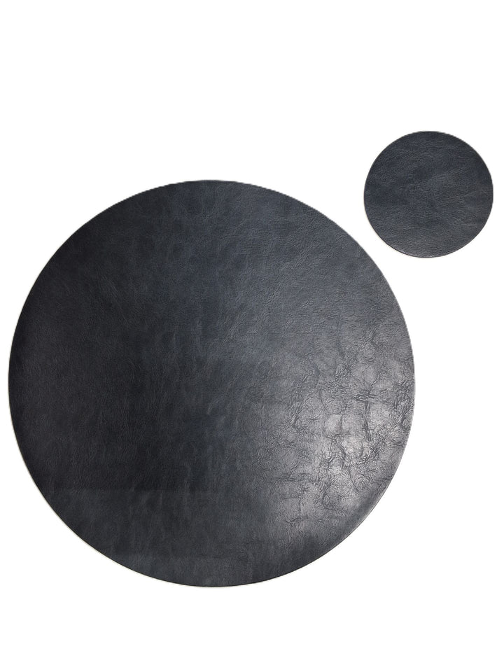 Leather Round Placemat