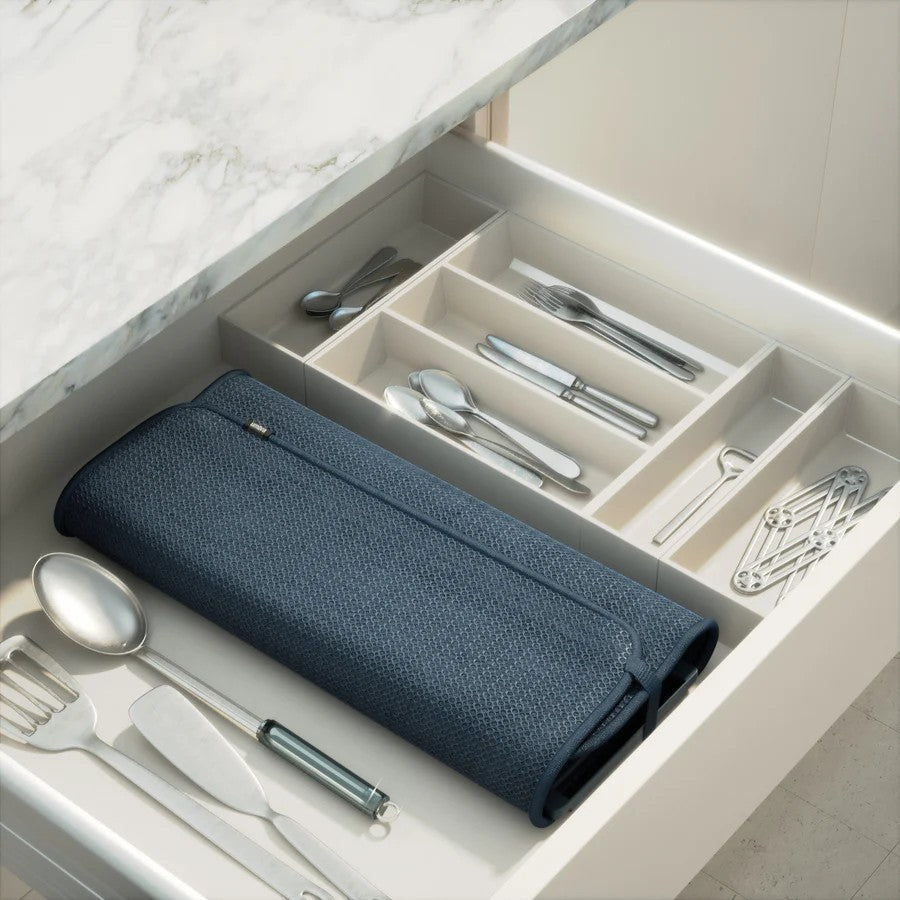 Umbra Udry Dish Drying Rack with Mat