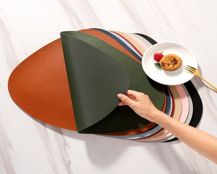 Leather Misshaped Placemat