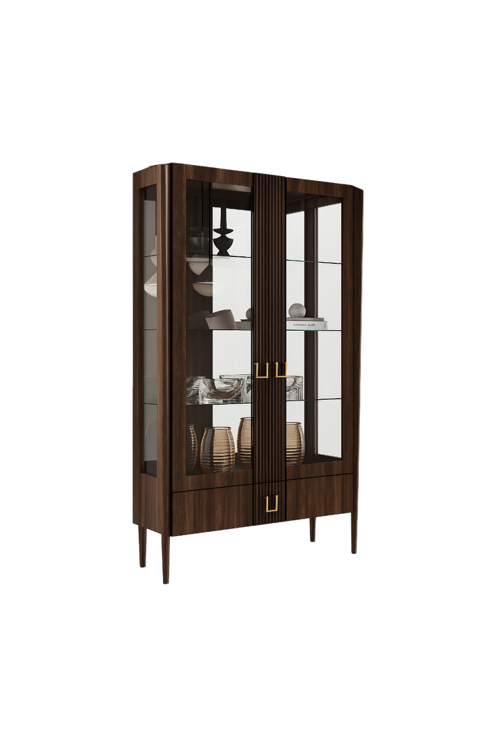 Vintage 2 Door Curio