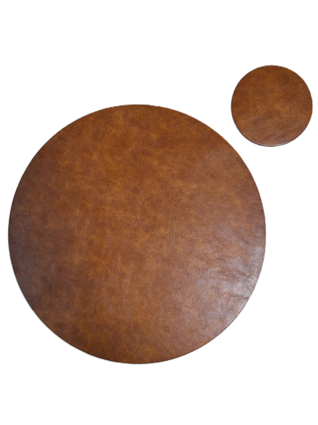 Leather Round Placemat