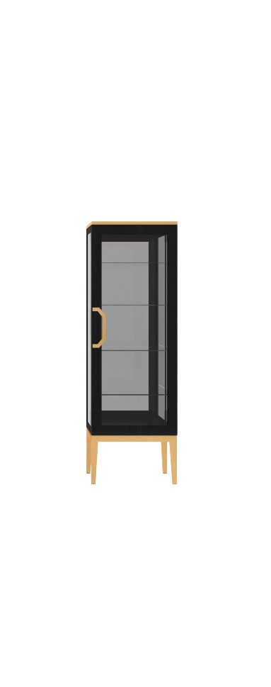 Fashion 1 Door Curio