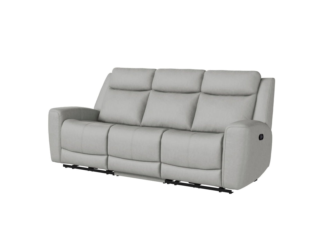 Apstone Manual Reclining Sofa Fog