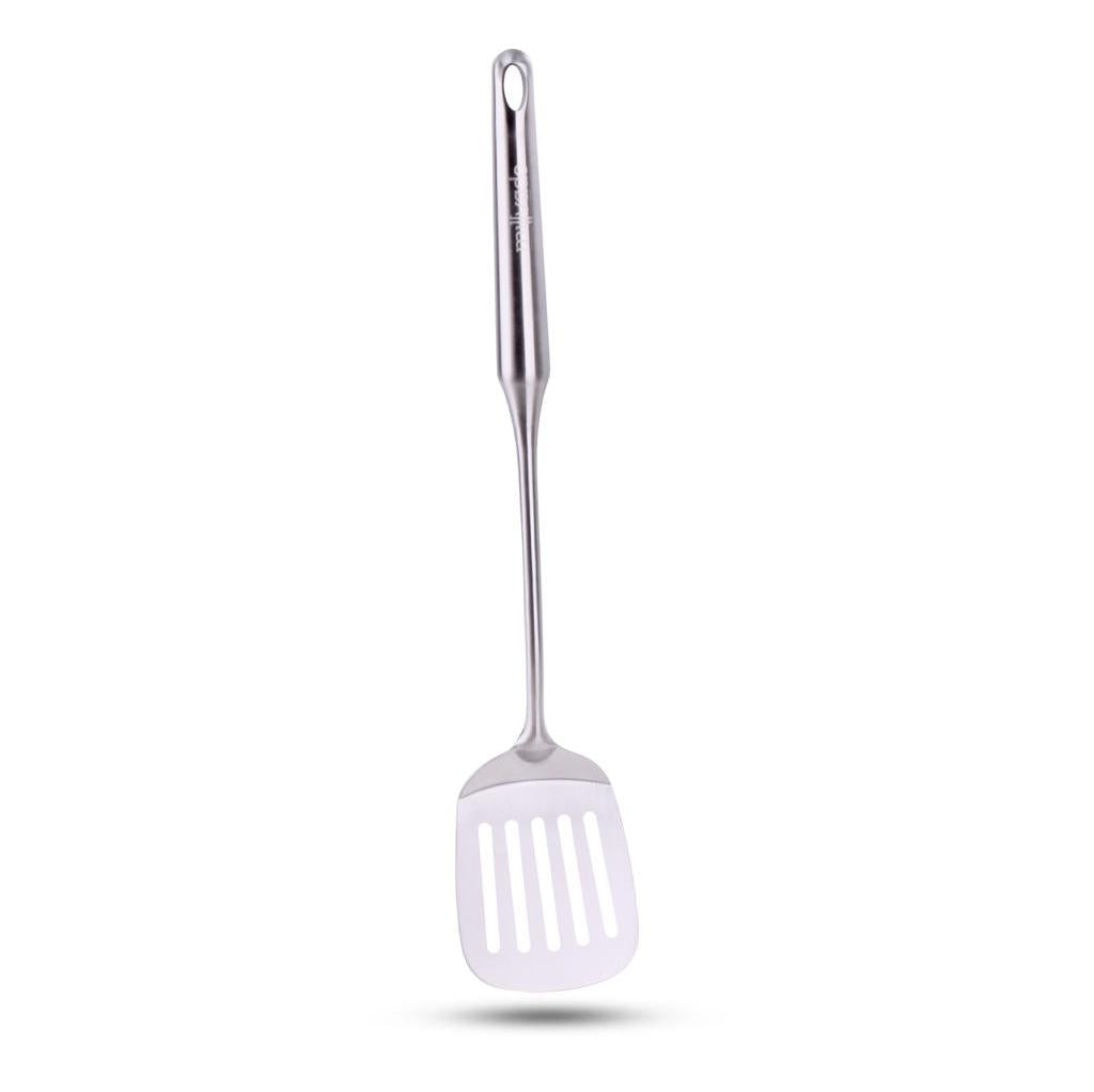 Millvado - Stainless Steel Utensils, Slotted Turner 15"